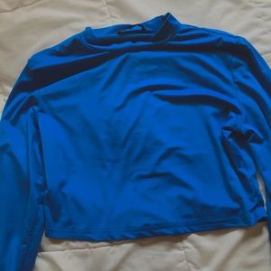 shein long sleeve crop top